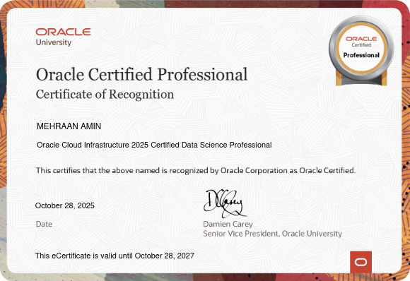 CERTIFIED DATA SCIENCE